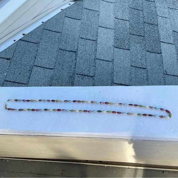 Multicolor Beaded Necklace - Picture 6 of 9